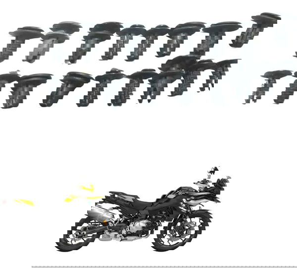 Kit Parafuso Plástico Carenagem Bmw F 750 Gs 18-22 Original