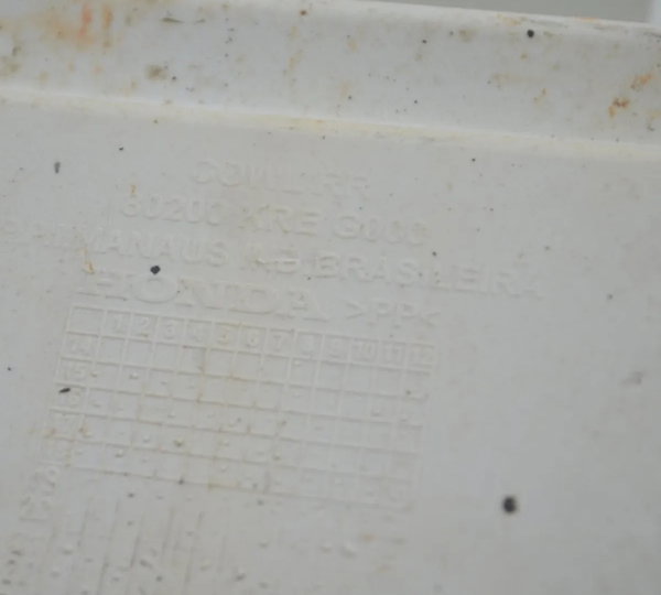 Carenagem Bagageiro Honda Nxr 160 Bros 15-23 Original Branco