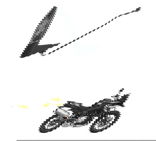 Pisca Traseiro Bmw F 750 Gs 18-22 Original Preto