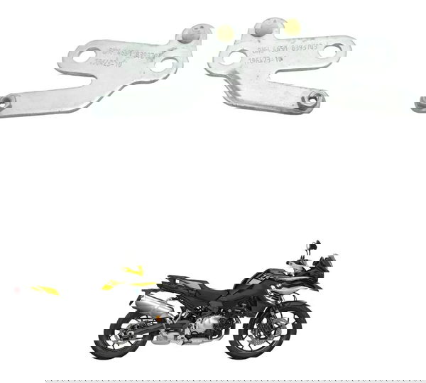 Par Suporte Tampa Lateral Bmw F 750 Gs 18-22 Original