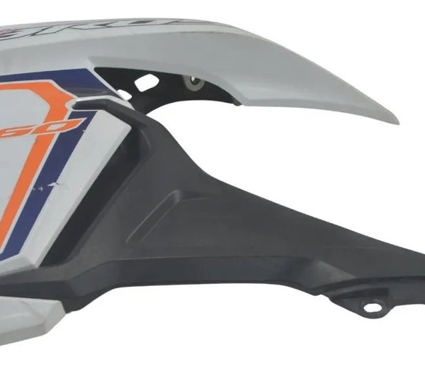 Carenagem Lateral Tanque Esq Honda Nxr 160 Bros 15-23 Orig Branco