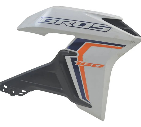 Carenagem Lateral Direita Honda Nxr 160 Bros 15-23 Original Branco