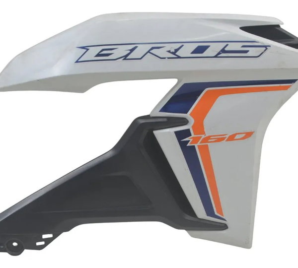 Carenagem Lateral Direita Honda Nxr 160 Bros 15-23 Original Branco