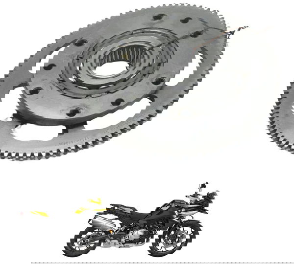 Placa Partida Bmw F 750 Gs 18-22 Original