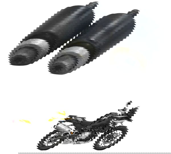 Par Peso Guidão Bmw F 750 Gs 18-22 Original Preto