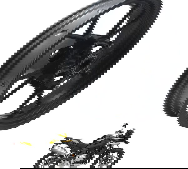 Roda Traseira Bmw F 750 Gs 18-22 Original Preto