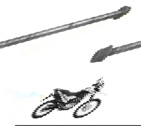 Eixo Roda Dianteira Honda Nxr 160 Bros 15-23 Original