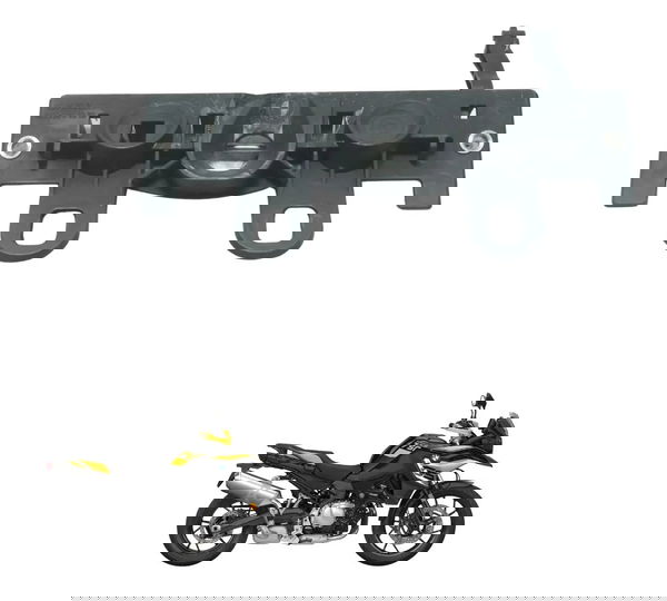 Suporte Trava Banco C/avaria Bmw F 750 Gs 18-22 Original Preto