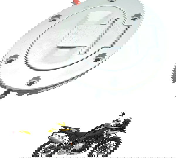 Tampa Tanque S/chave Bmw F 750 Gs 18-22 Original Prateado