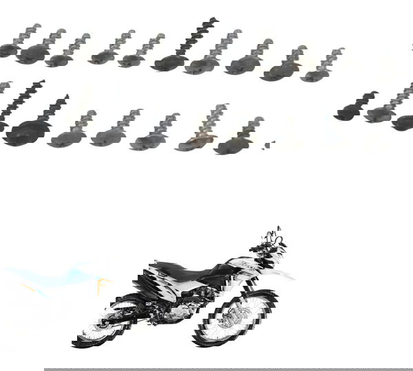 Kit Parafuso Soberbos Honda Nxr 160 Bros 15-23 Original