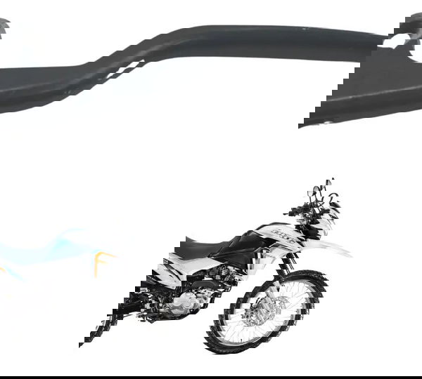 Manete Embreagem Honda Nxr 160 Bros 15-23 Original Preto