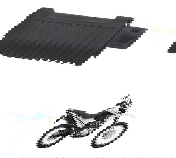 Pedaleira Traseira Direita Honda Nxr 160 Bros 15-23 Original