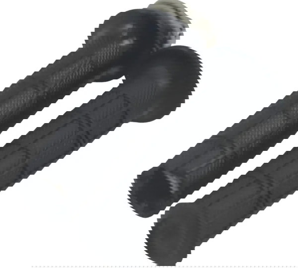 Par Manopla C/ Avaria Honda Nxr 160 Bros 15-23 Preto