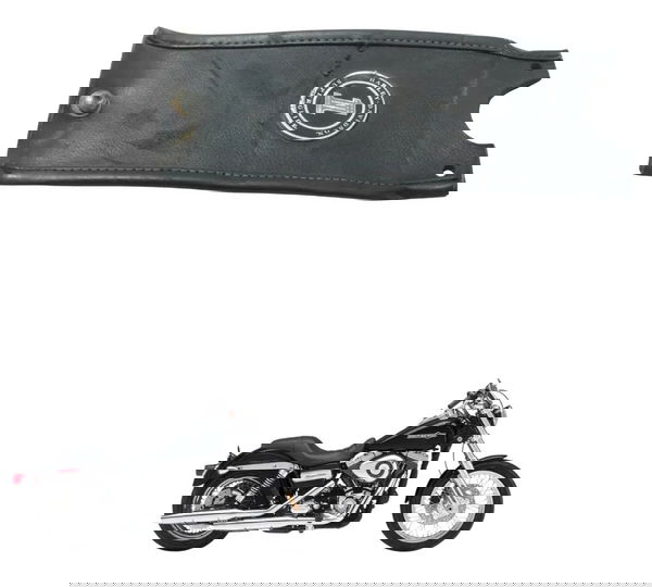 Acabamento Tanque C/detalhes Harley Dyna 08-11 Original