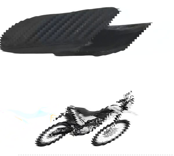 Pedaleira Dianteira Esq Honda Nxr 160 Bros 15-23 Original