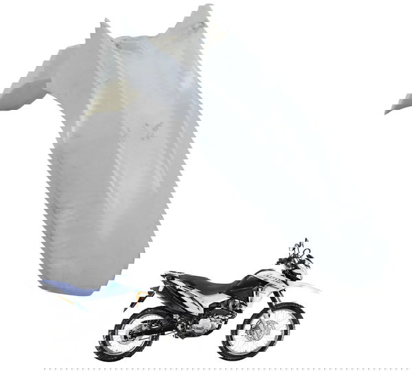 Paralama Dianteiro C/ Detalhes Honda Nxr 160 Bros 15-23 Orig Dianteira Direita