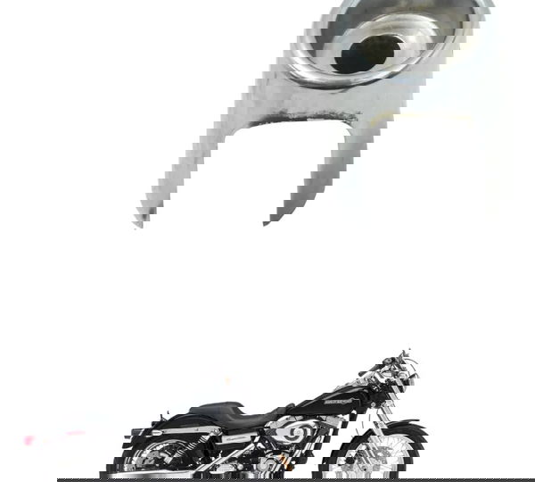 Acabamento Amortecedor Traseiro Harley Dyna 08-11 Original
