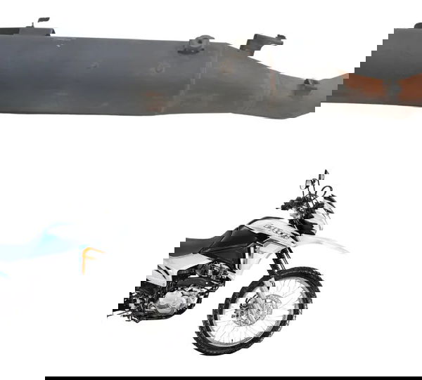 Ponteira Escape Honda Nxr 160 Bros 15-23 Original