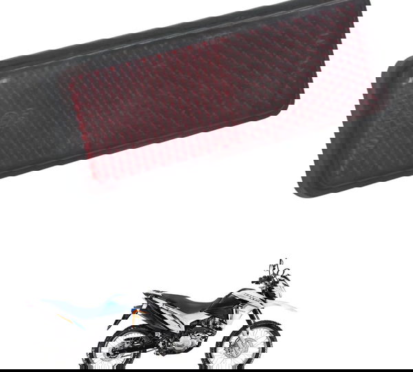 Refletor Olho De Gato Honda Nxr 160 Bros 15-23 Original