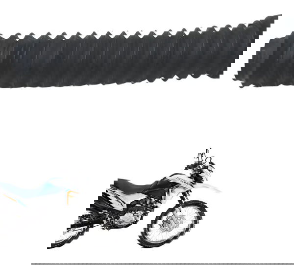 Sanfona Bengala C/ Avaria Honda Nxr 160 Bros 15-23 Original