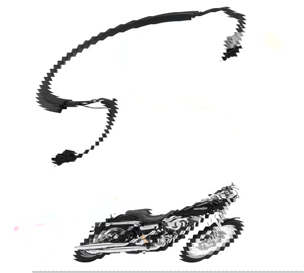 Chicote Lanterna Traseira Harley Dyna 08-11 Original
