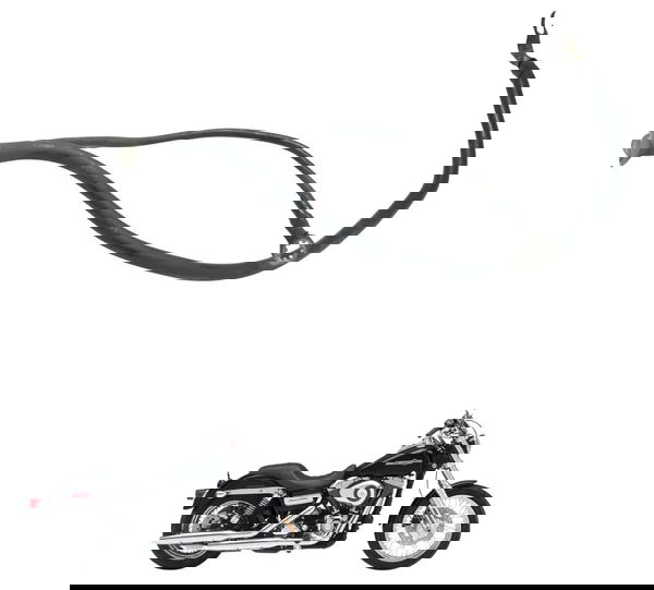 Cabo Negativo Bateria C/avaria Harley Dyna 08-11 Original