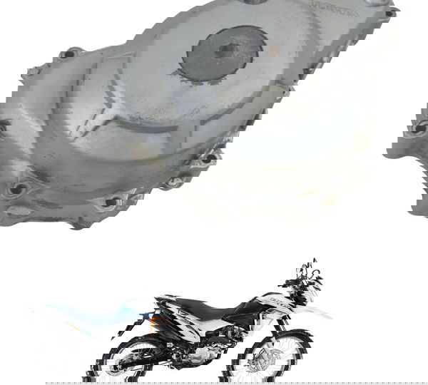 Tampa Estator Honda Nxr 160 Bros 15-23 Original Prateado