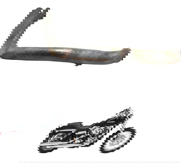 Curva Escape Dianteiro C/avaria Harley Dyna 08-11 Original