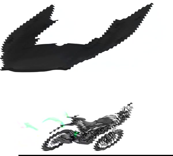 Acabamento Frontal Tanque Bajaj Dominar 400 23-25 Original Preto