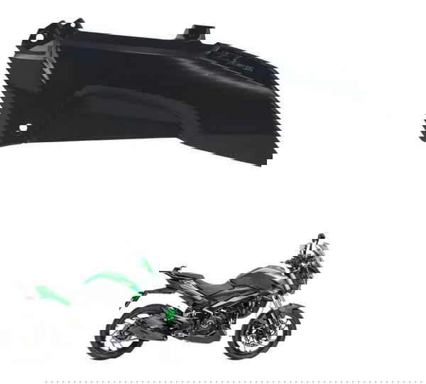 Acabamento Lateral Esquerdo Bajaj Dominar 400 23-25 Original Preto