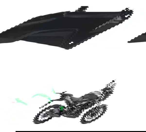 Acabamento Lateral Direito Bajaj Dominar 400 23-25 Original Preto