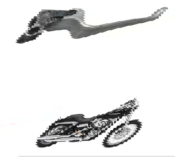 Manete Embreagem Harley Dyna 08-11 Original Prateado