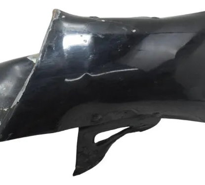 Paralama Dianteiro C/avaria Harley Dyna 08-11 Original Preto