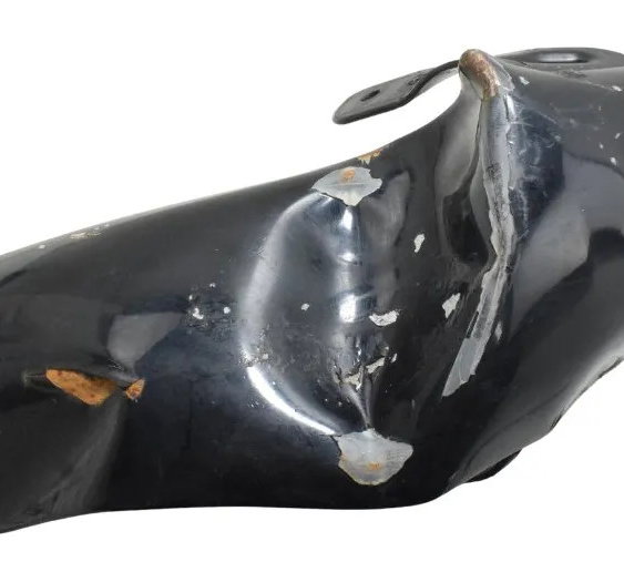 Paralama Dianteiro C/avaria Harley Dyna 08-11 Original Preto