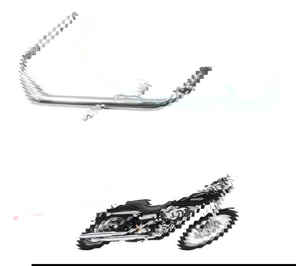 Pedal Descanso Lateral C/detalhes Harley Dyna 08-11 Original