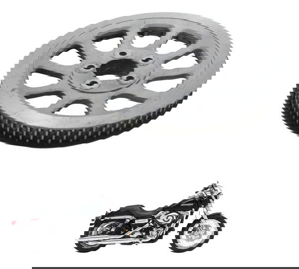 Polia Transmissão Traseira Harley Dyna 08-11 Original