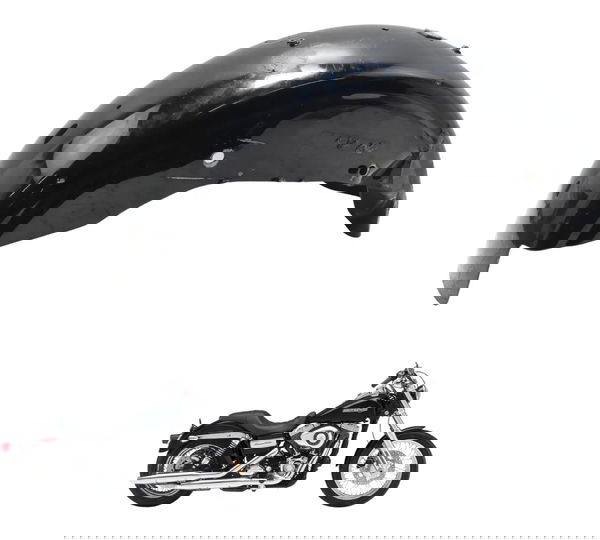 Paralama Traseira C/avaria Harley Dyna 08-11 Original Traseira