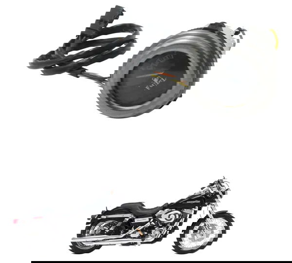 Painel Marcador Combustível C/detalhe Harley Dyna 08-11 Orig