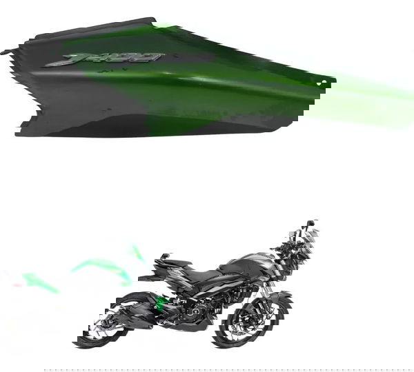 Carenagem Rabeta Esquerda Bajaj Dominar 400 23-25 Original Preto