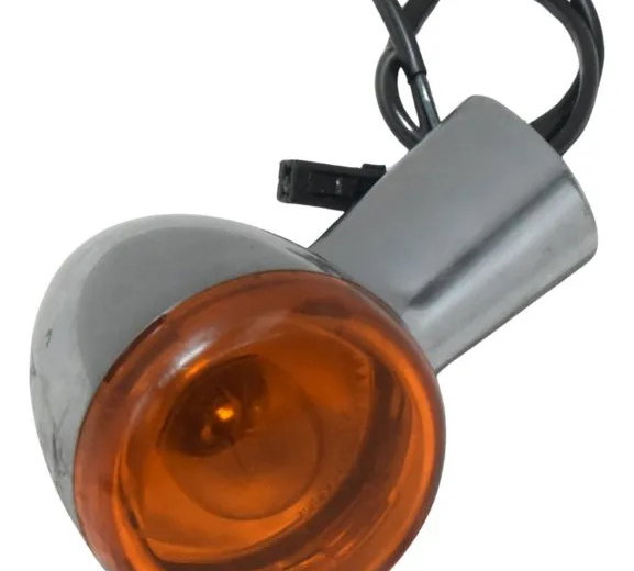 Pisca Traseiro C/ Detalhes Harley Dyna 08-11 Original Direito