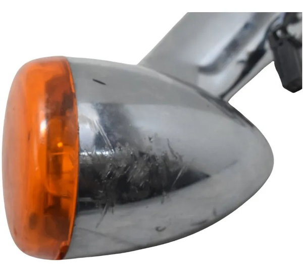 Pisca Traseiro C/ Detalhes Harley Dyna 08-11 Original Direito