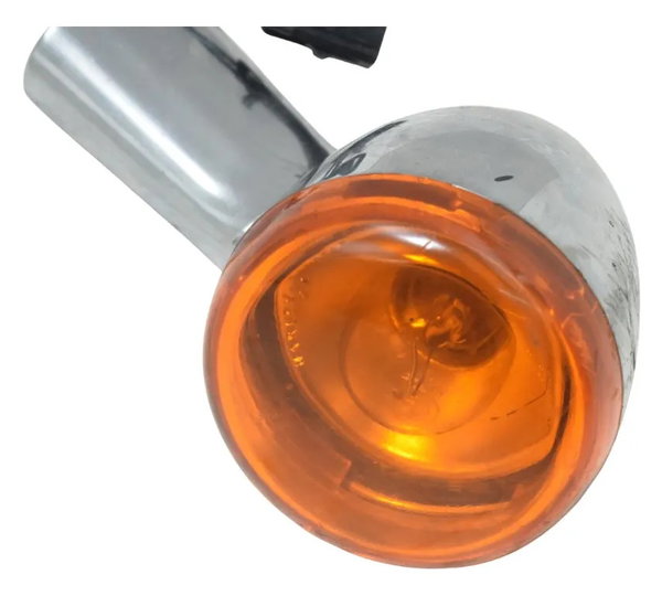 Pisca Traseiro C/ Detalhes Harley Dyna 08-11 Original Direito