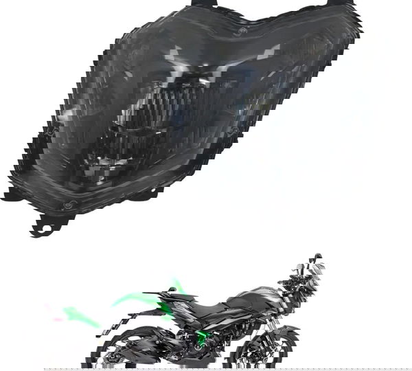 Farol Bloco Óptico Bajaj Dominar 400 23-25 Original Ambos Lados