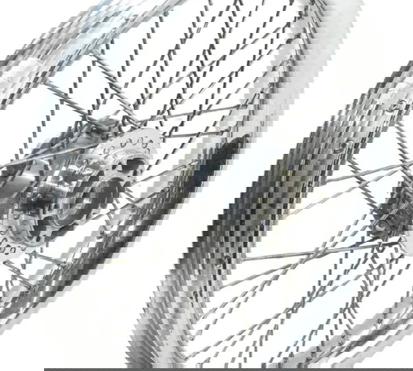 Roda Dianteira Harley Dyna Super Glide 08-11 Original Prateado