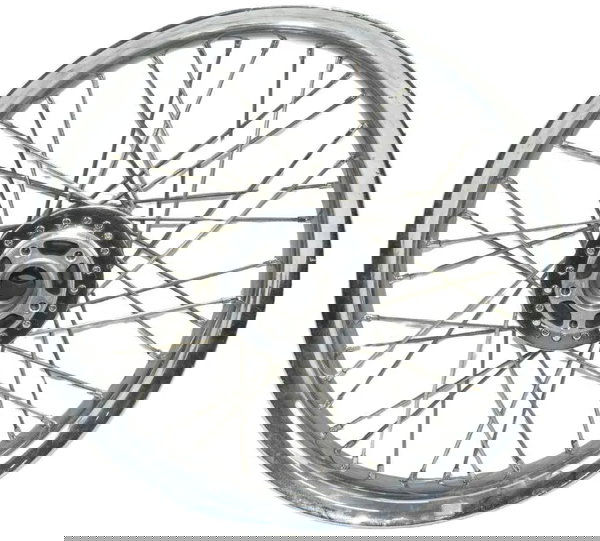 Roda Dianteira Harley Dyna Super Glide 08-11 Original Prateado