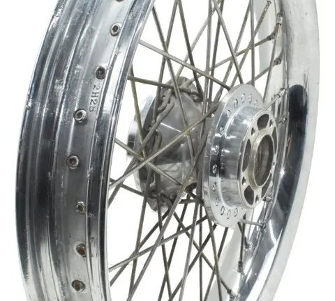 Roda Dianteira Harley Dyna Super Glide 08-11 Original Prateado