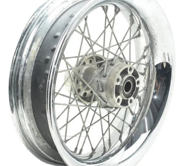 Roda Traseira Harley Dyna Super Glide 08-11 Original Prateado
