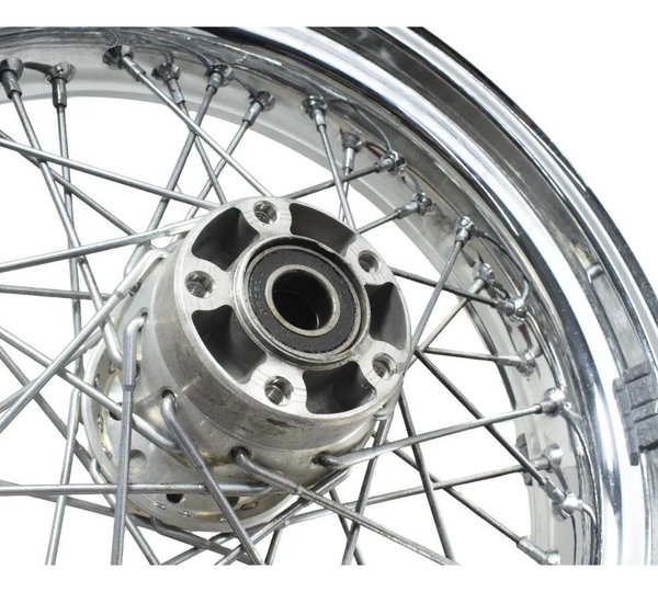 Roda Traseira Harley Dyna Super Glide 08-11 Original Prateado