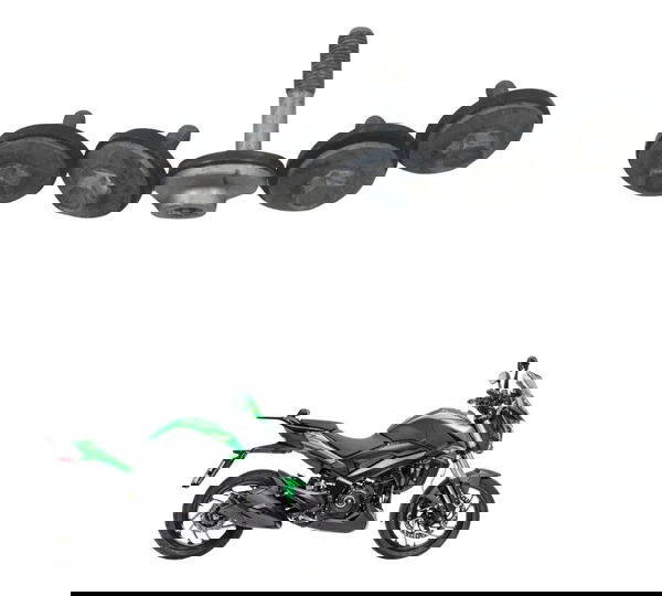 Jogo Parafuso Tampa Cabeçote Bajaj Dominar 400 23-25 Origina