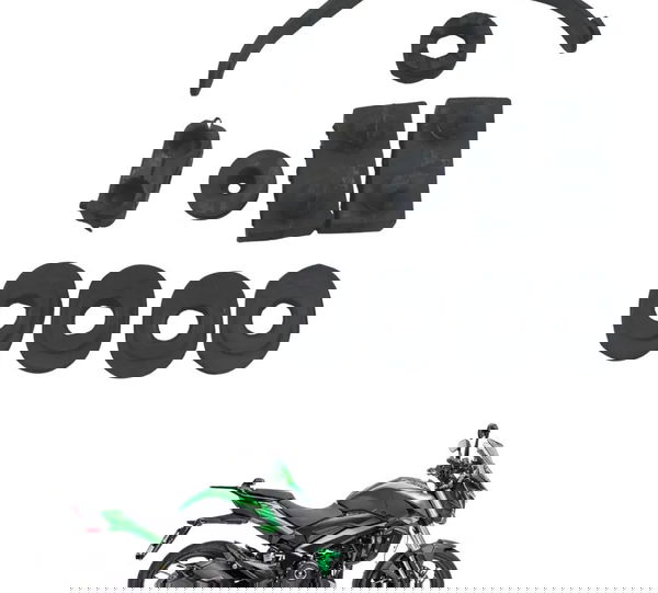 Kit Coxim Diversos Bajaj Dominar 400 23-25 Original